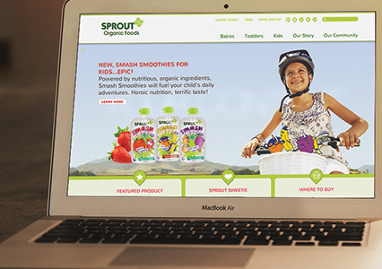 Sprout Website Design